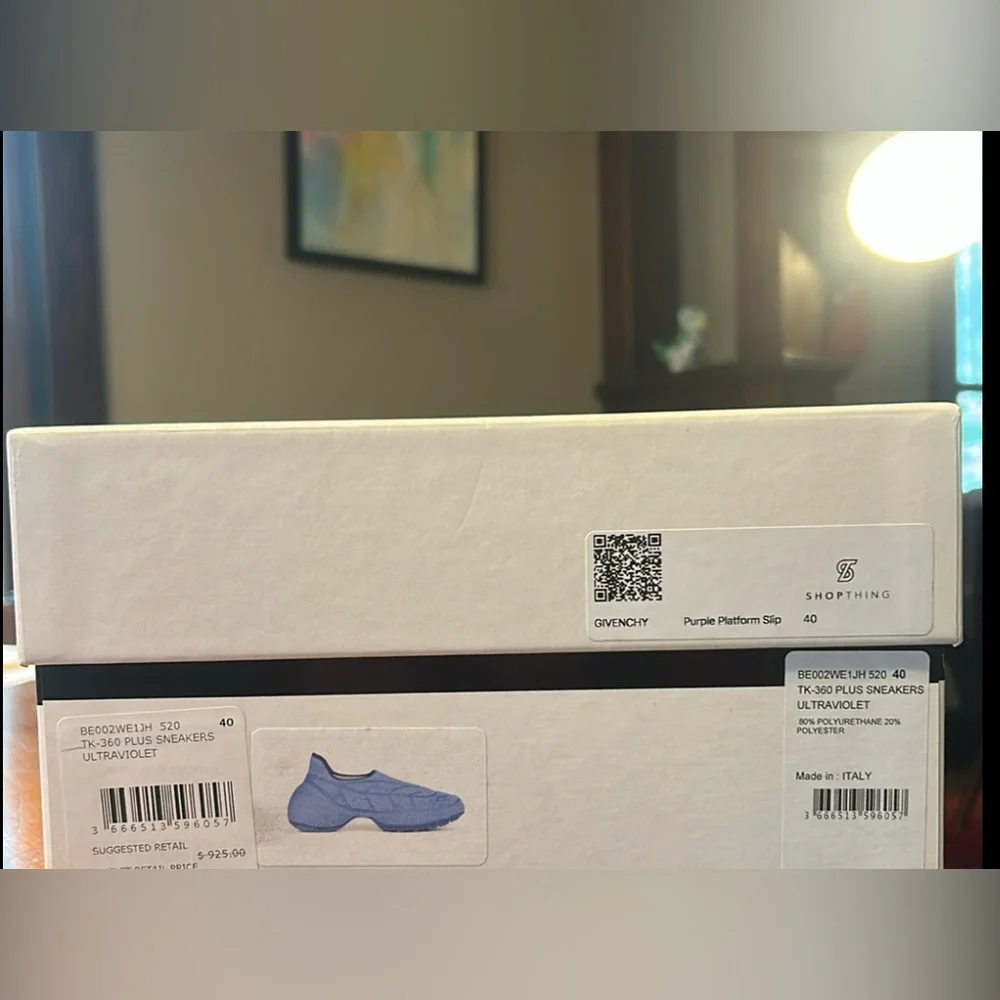 Trade Givenchy Ultraviolet TK-360 Slip On Sock Sneakers - Picture 3 of 14